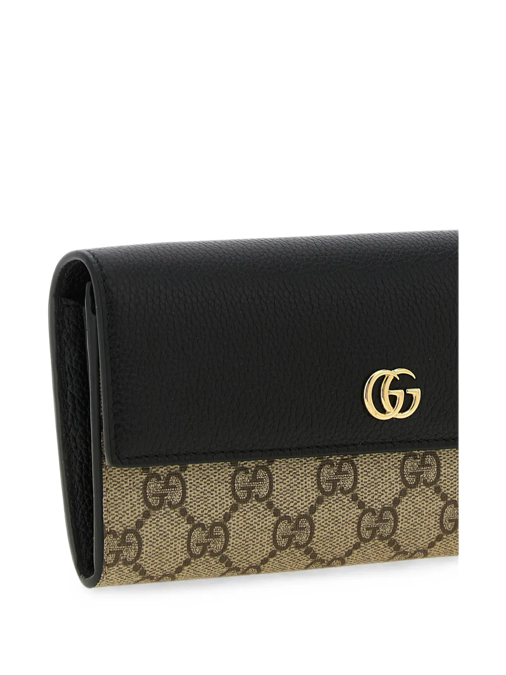 Gucci GG-Marmont portemonnee met ketting Beige