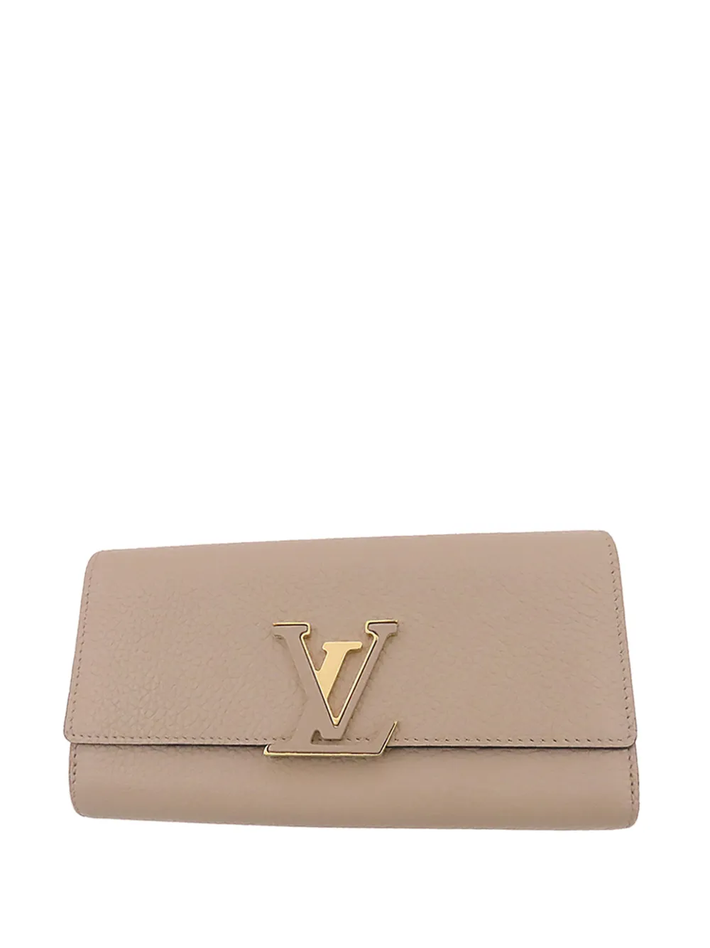 Louis Vuitton Pre-Owned 2021-2026 Taurillon Capucines Wallet long wallets - Nude