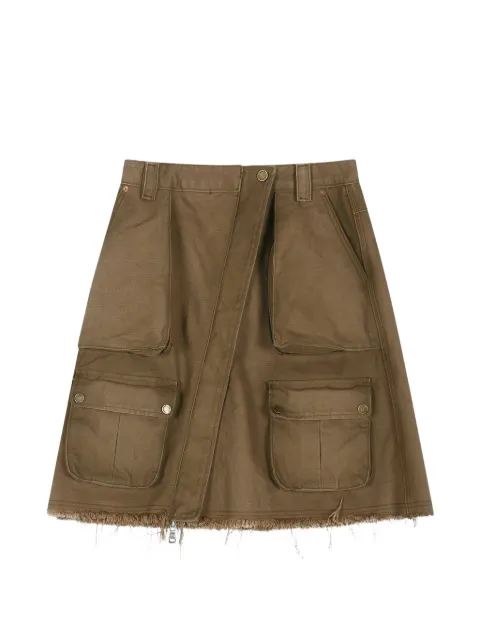 Andersson Bell cargo-pocket wrap skirt