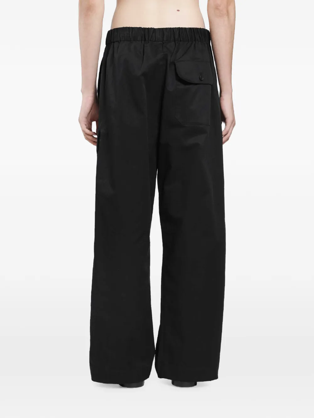Simone Rocha Drawstring Cargo Pants in Black, view 2