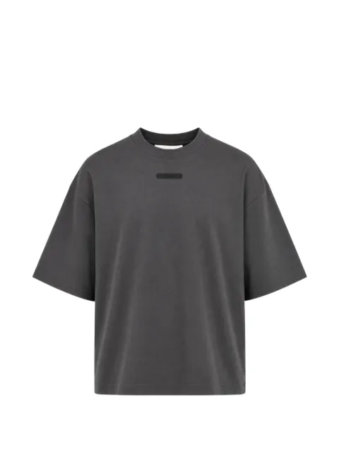 FEAR OF GOD ESSENTIALS logo-patch T-shirt