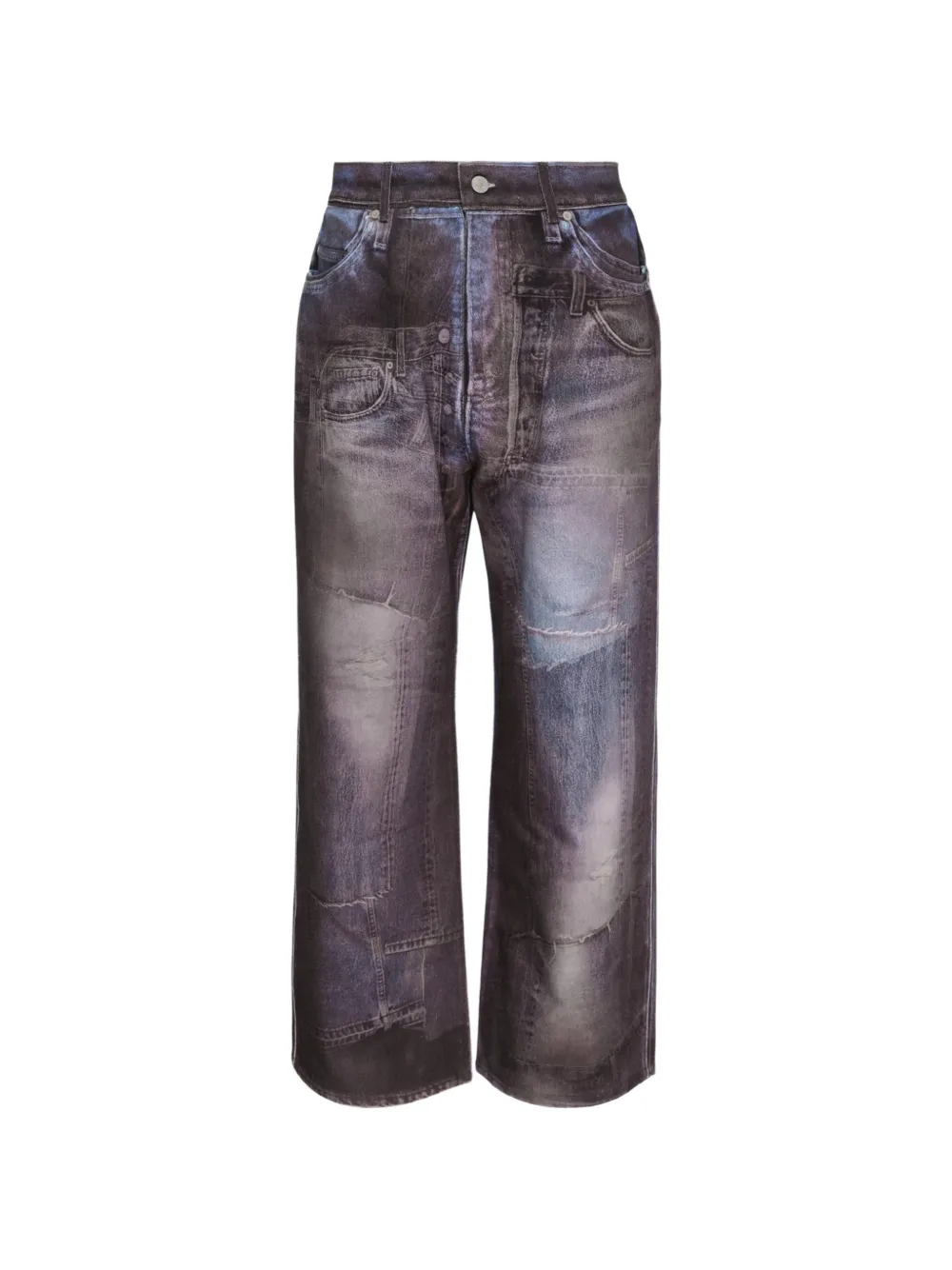 Andersson Bell Illusion Patchwork Tromp L'Oeil jeans | Blue | Image 1