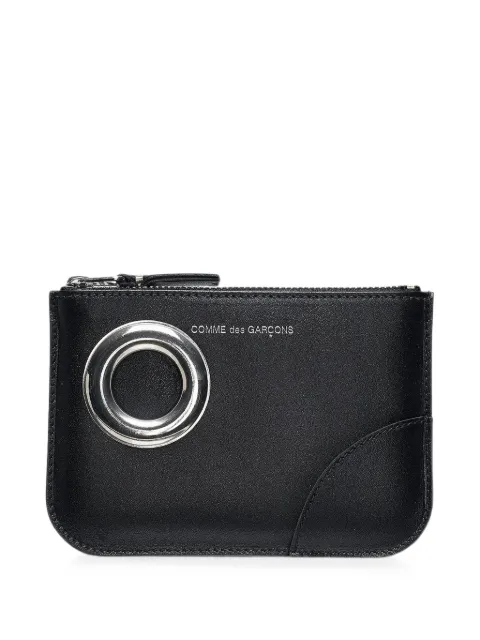 Comme Des Garçons Wallet monedero con ojales
