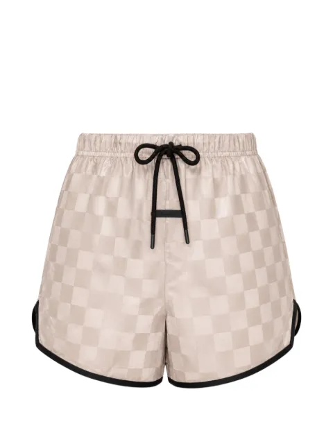 FEAR OF GOD ESSENTIALS checkered Essentials shorts