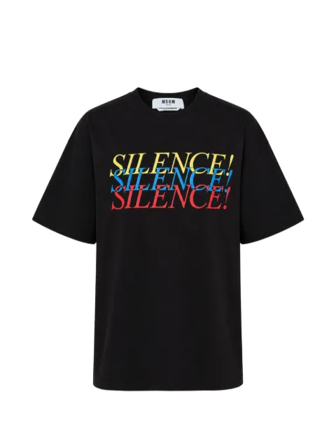 MSGM graphic-print T-shirt