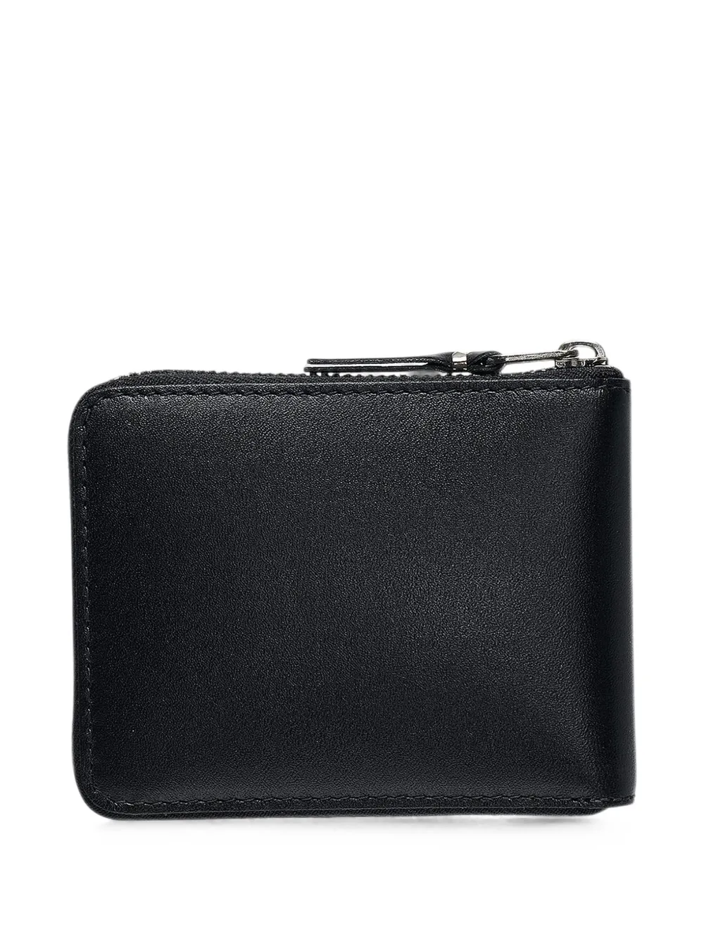 Comme Des Garçons Wallet Portemonnee met rits en ringlets Zwart