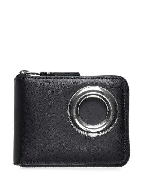 Comme Des Garçons Wallet eyelet zip-around wallet