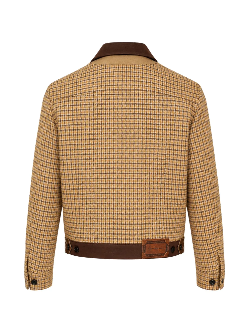 Andersson Bell Geruit tweed jack Geel