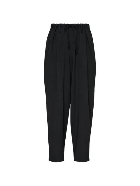 Yohji Yamamoto New Standard drawstring-waist trousers