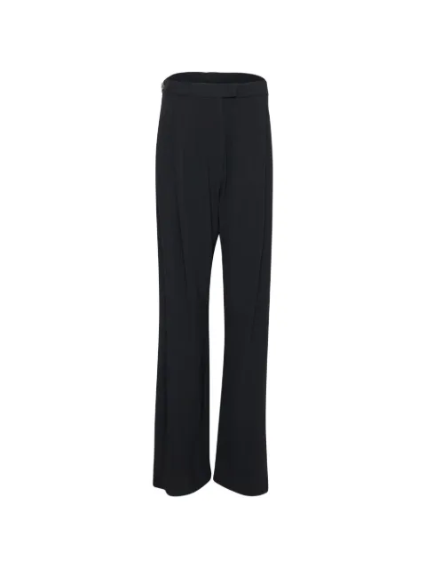 LITKOVSKA side-stripe straight-leg trousers