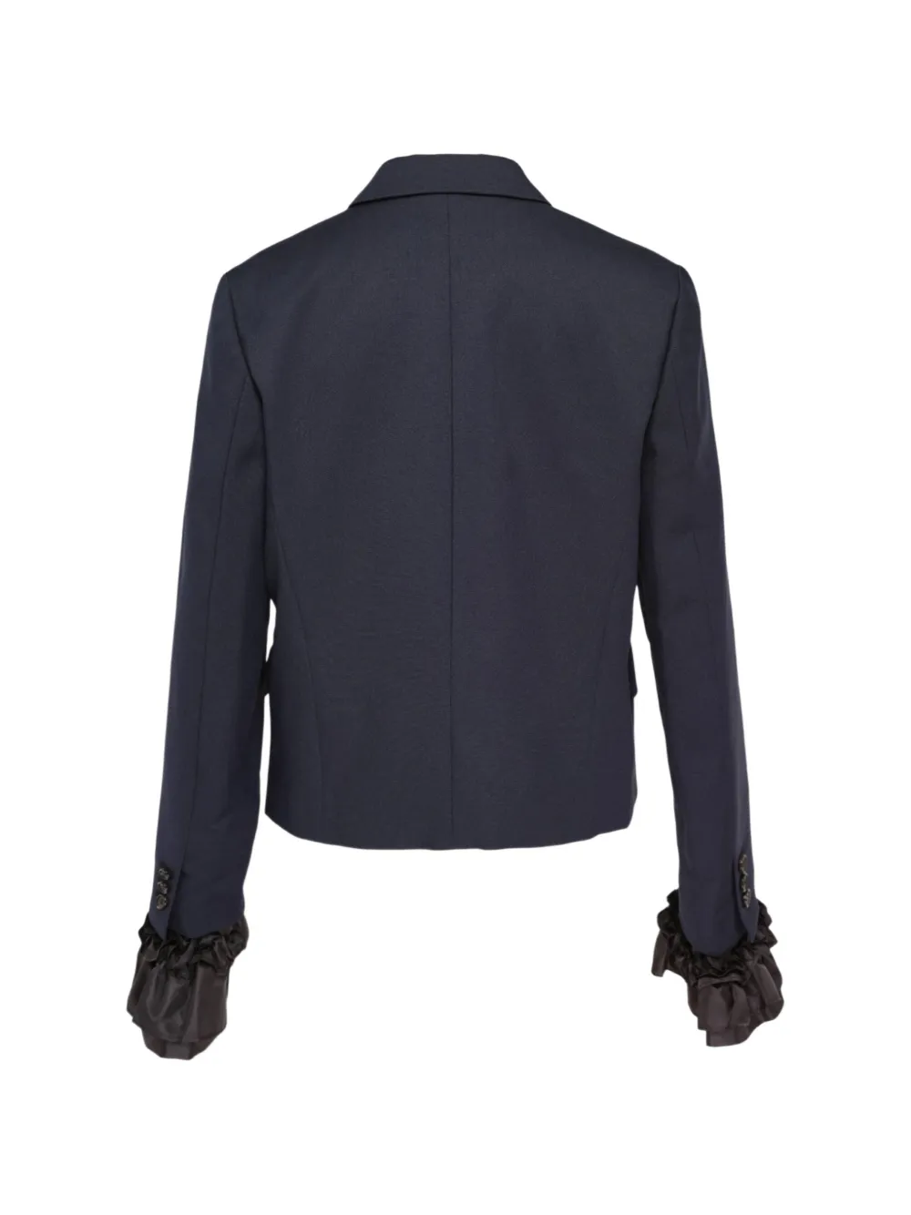 Comme Des Garçons Girl Pantalon met ruches afwerking Blauw