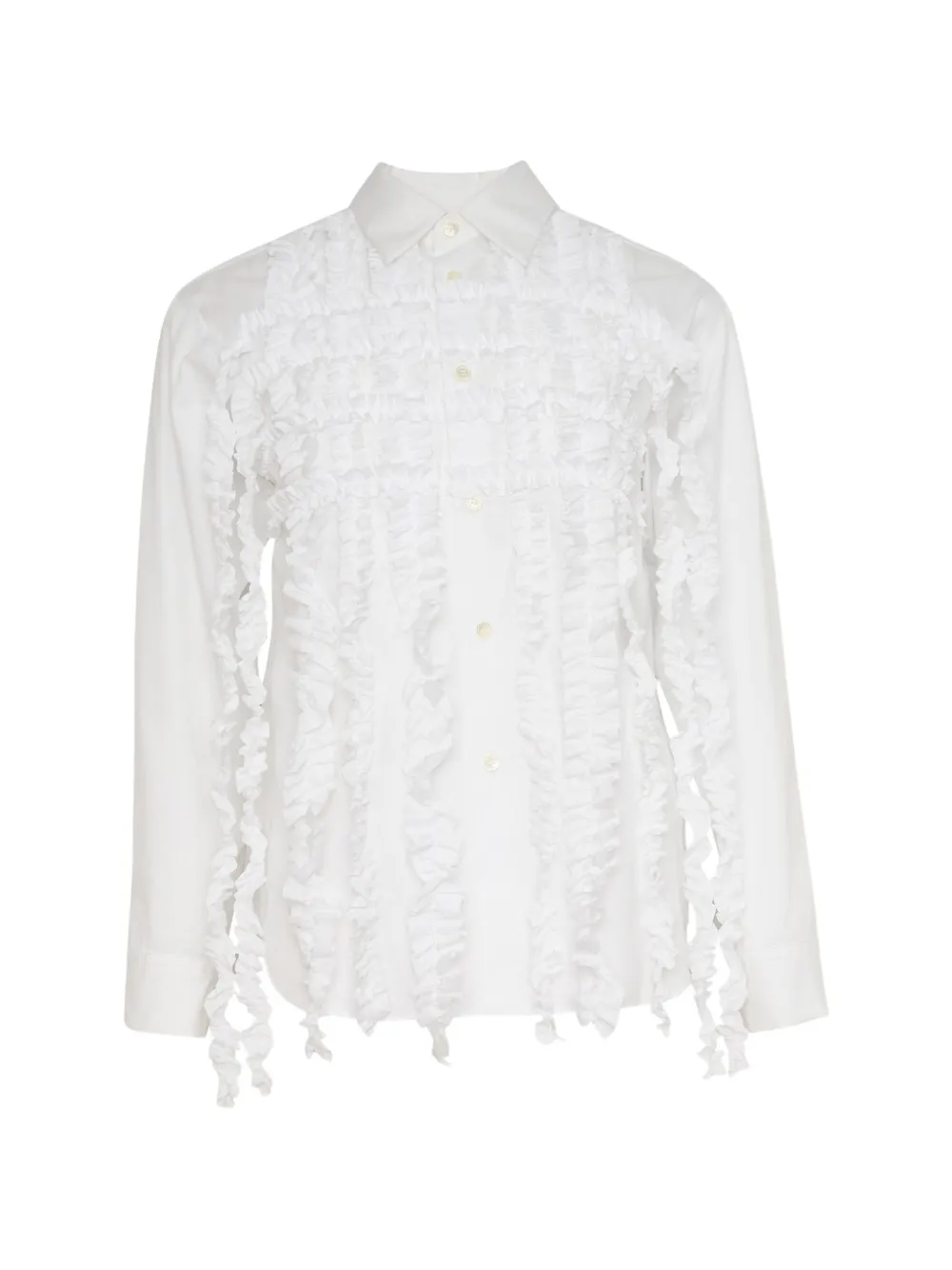 TAO ruffle-trimmed shirt