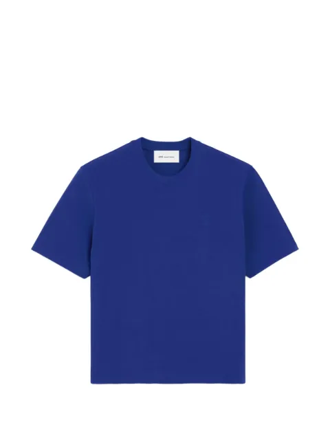 AMI Paris cotton t-shirt with embossed Ami de Coeur