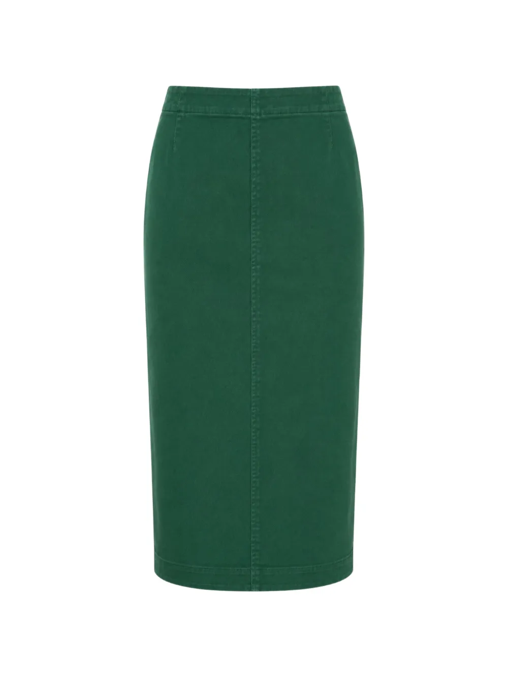 Nº21 Gonna denim con zip - Verde