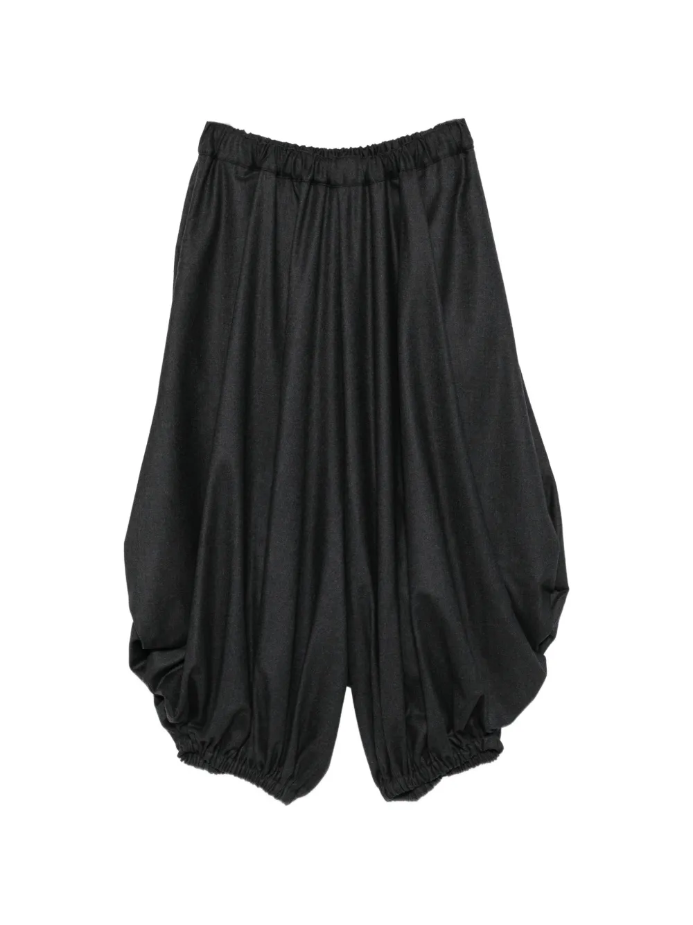 Comme Des Garçons Comme Des Garçons Broek met elastische taille en ballonpijpen Grijs