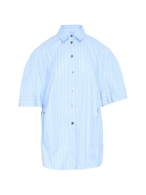 Enföld striped 3D short-sleeve shirt