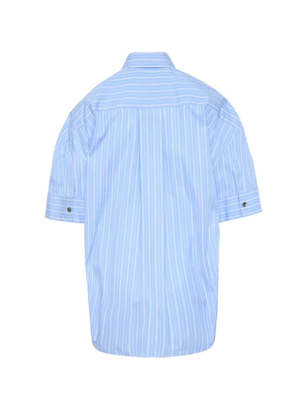 Enföld Gestreepte blouse met korte mouwen Blauw