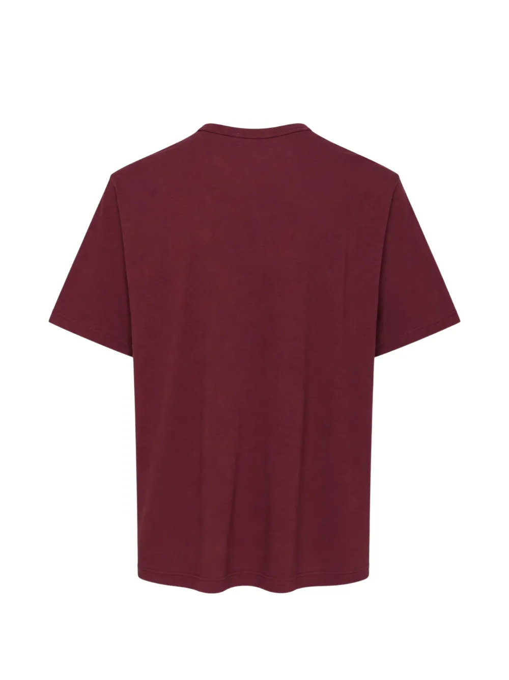 Yohji Yamamoto T-shirt met ronde hals Rood