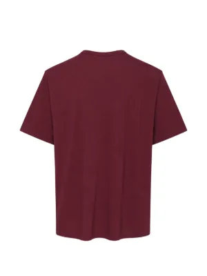 Maison Margiela エンブロイダリーロゴTシャツ | レッド | FARFETCH JP