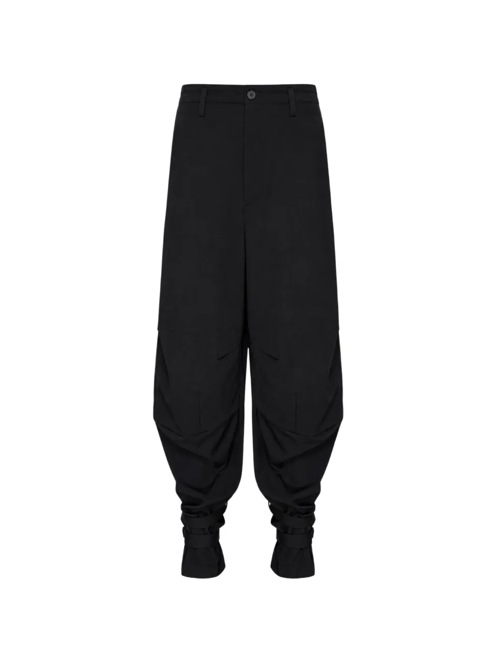 Yohji Yamamoto knee-panel cargo pants - Nero