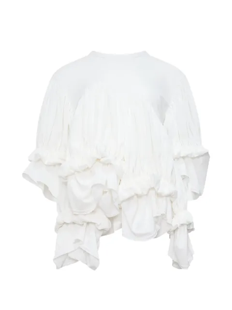 Comme Des Garçons ruffled layered top