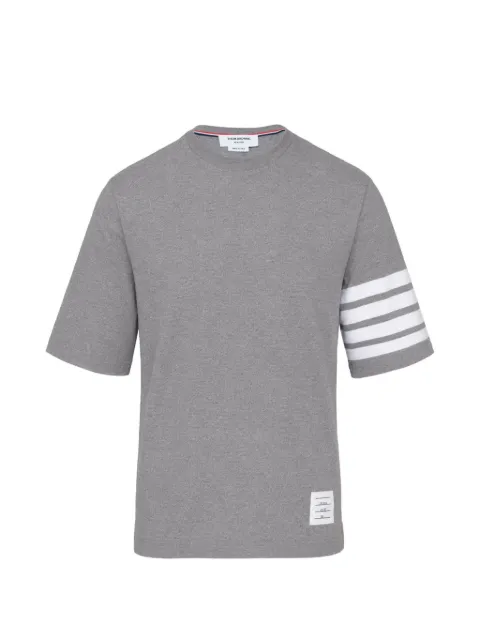 Thom Browne camiseta de manga corta con motivo 4-Bar