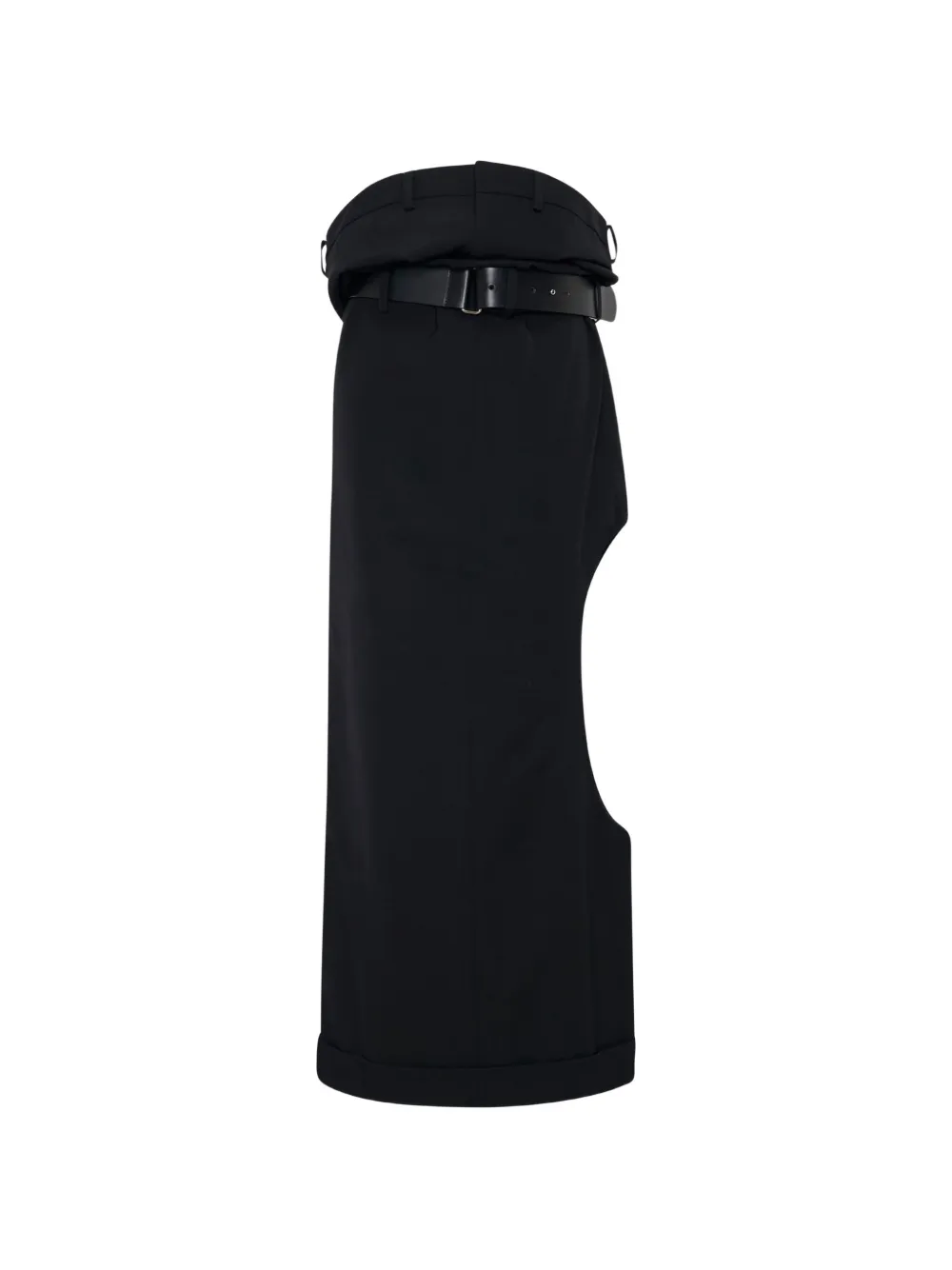 Junya Watanabe sculptural draped skirt