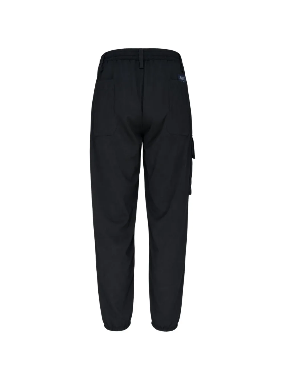 Yohji Yamamoto Cargo broek met klepzak Zwart