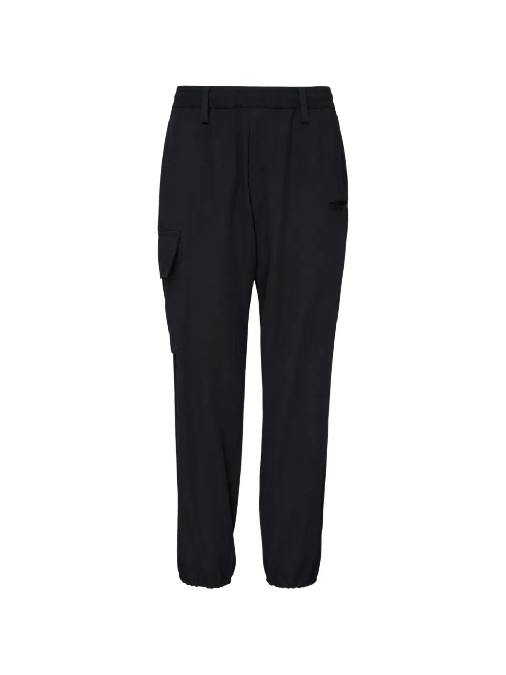 Yohji Yamamoto flap-pocket cargo pants - Schwarz