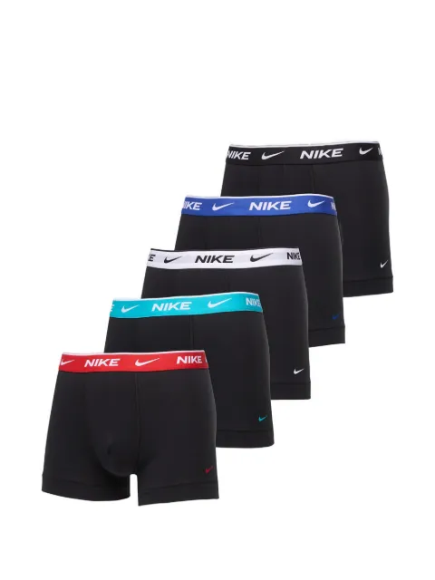 Nike Essential logo-waistband trunks (set of 5)