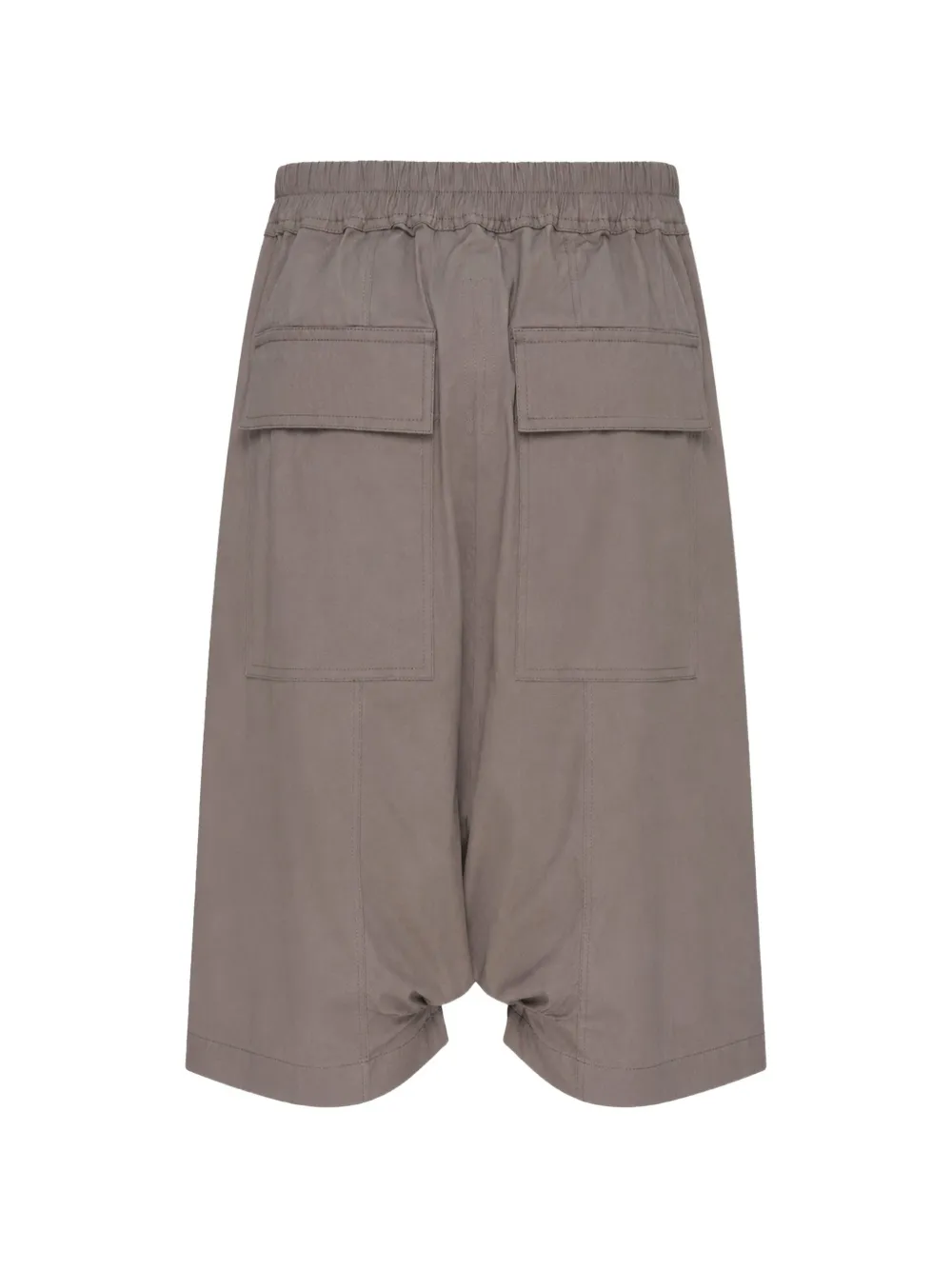 Rick Owens Pods shorts met verlaagd kruis Grijs