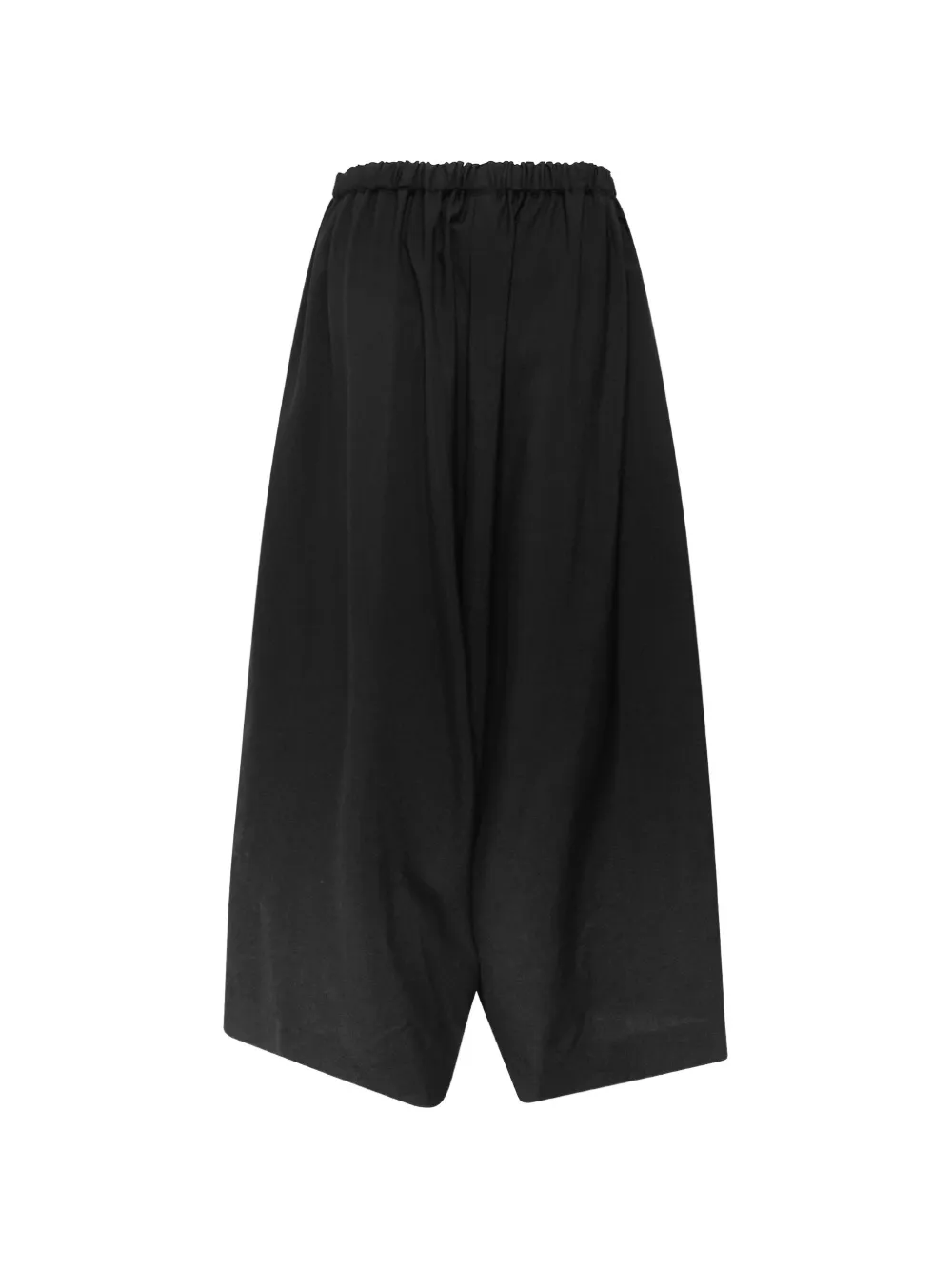 Comme Des Garçons elasticated wide-leg trousers Zwart