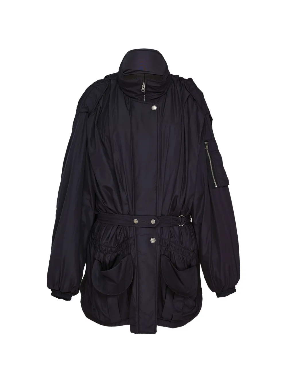 Open YY belted cargo jacket