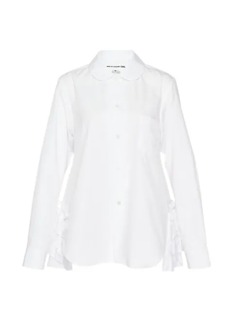 Comme Des Garçons Girl camisa con volantes