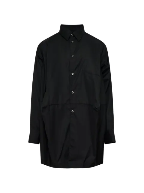 Comme Des Garçons Comme Des Garçons satin-finish button-up shirt
