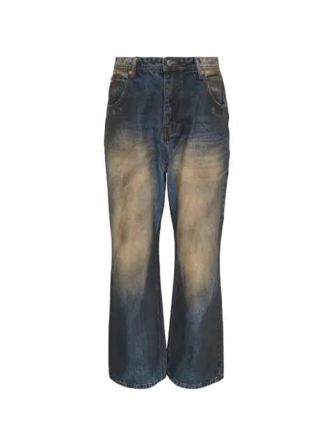 Andersson Bell coated wide-leg jeans