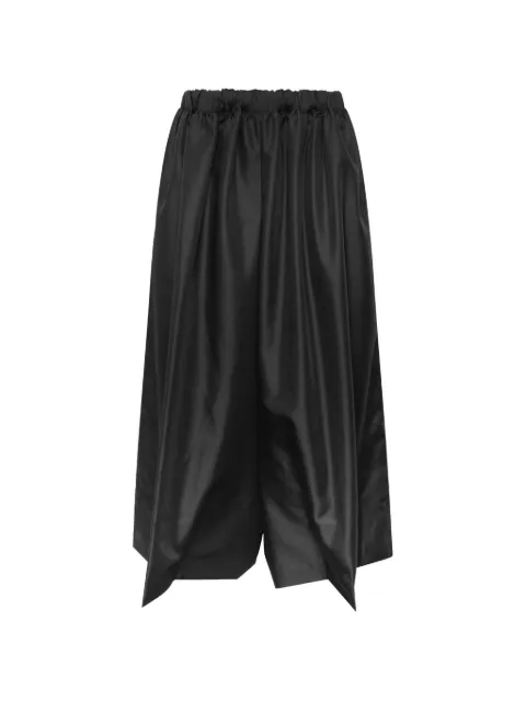 Comme Des Garçons wide-leg elongated trousers