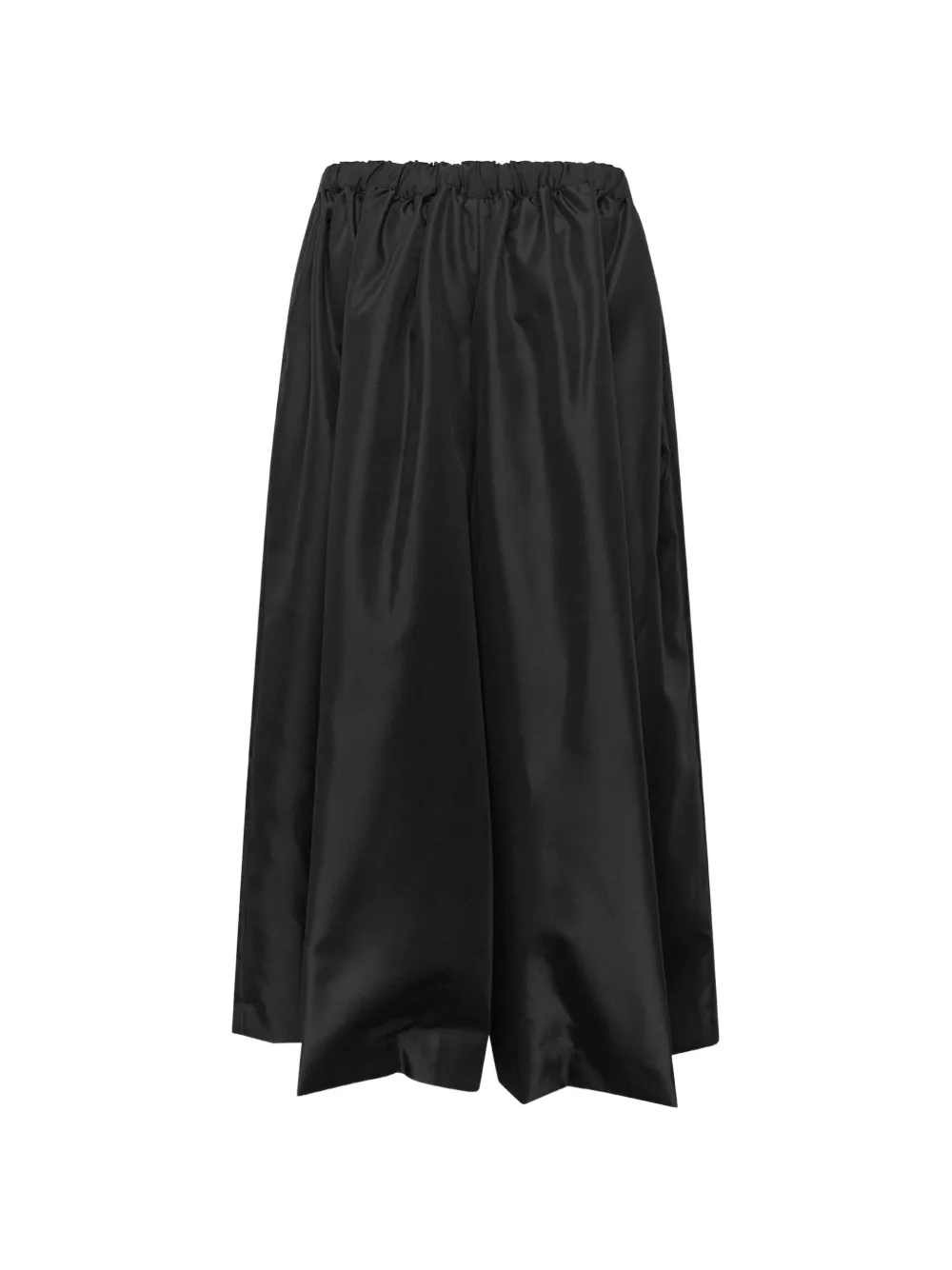 Comme Des Garçons wide-leg elongated trousers Zwart