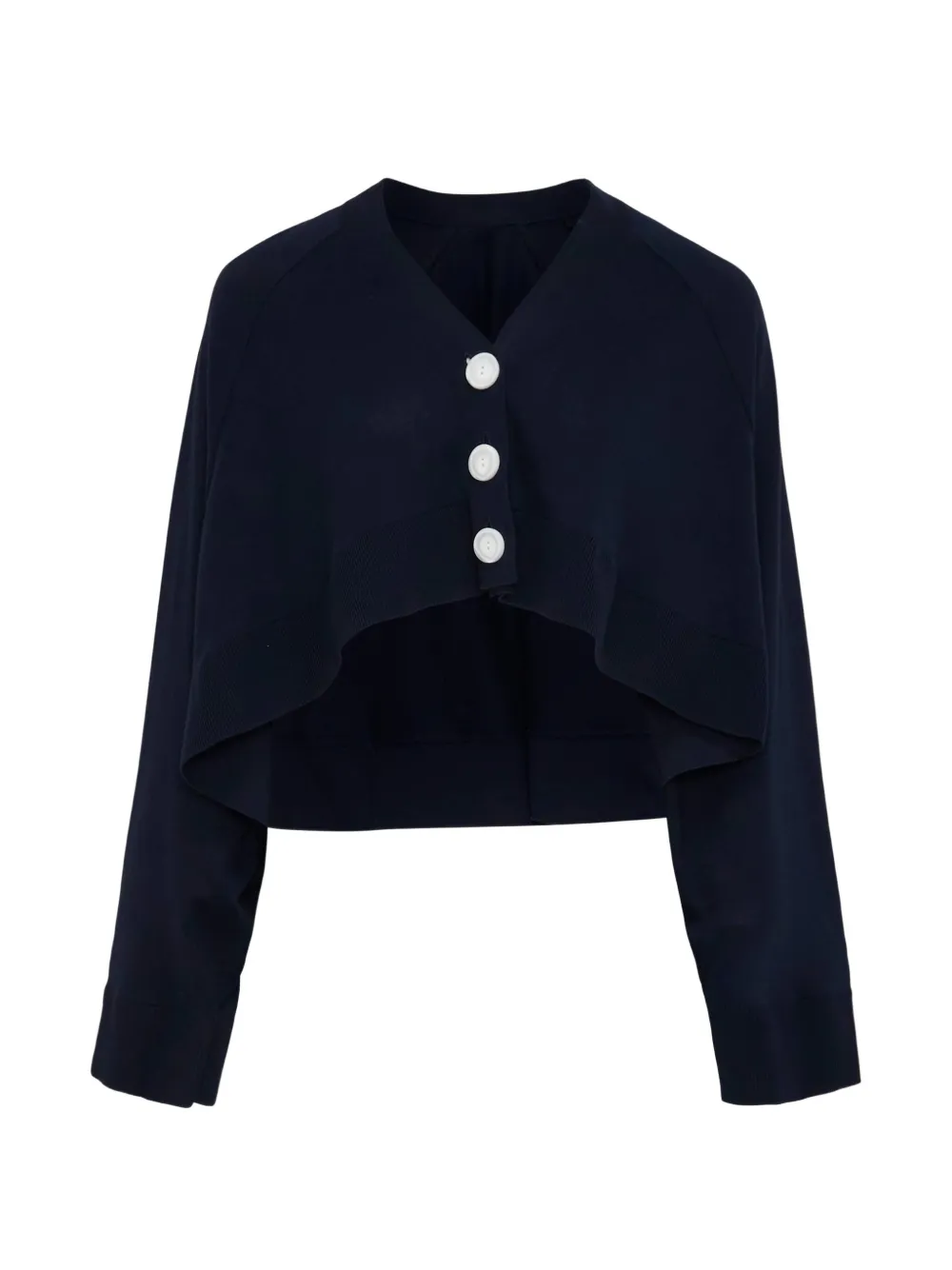 Enföld Umbrella cropped cardigan - Blau
