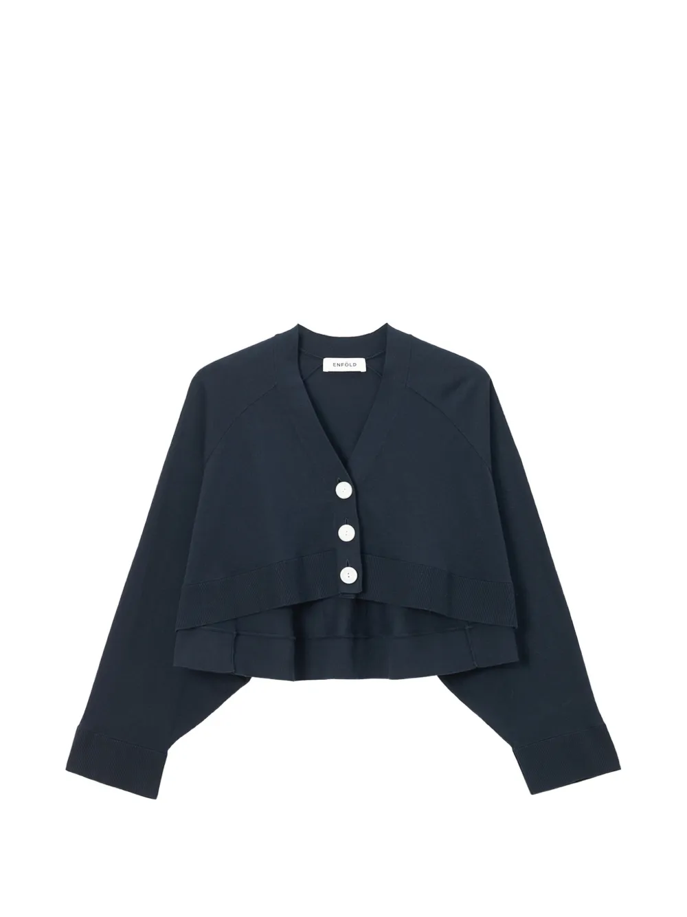 Enföld Umbrella cropped cardigan - Blau