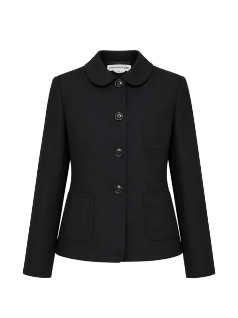 Comme Des Garçons Girl peter-pan collar button-up jacket