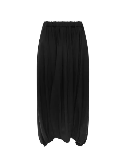 Comme Des Garçons Parachute wool georgette trousers