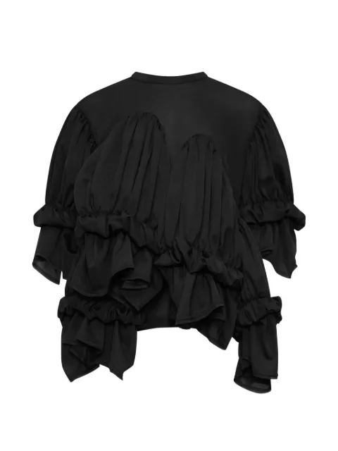 Comme Des Garçons ruffled layered blouse