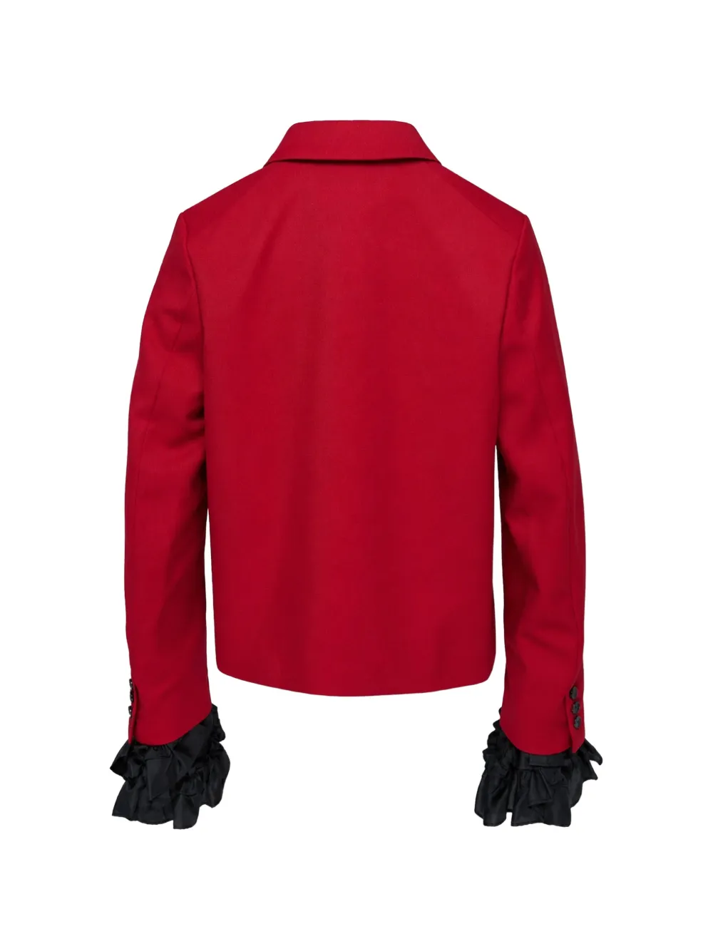 Comme Des Garçons Girl Colbert met ruches Rood