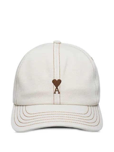 AMI Paris Ami de Coeur embroidered cap