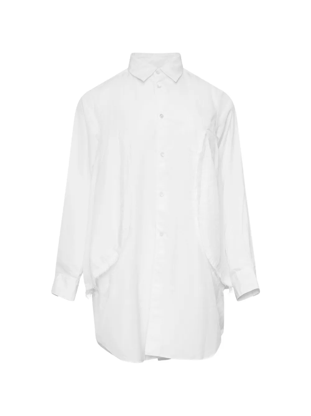 Comme Des Garçons Comme Des Garçons lace-panel oversized shirt