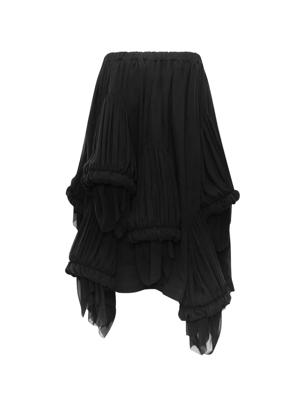 Comme Des Garçons Asymmetrische rok Zwart