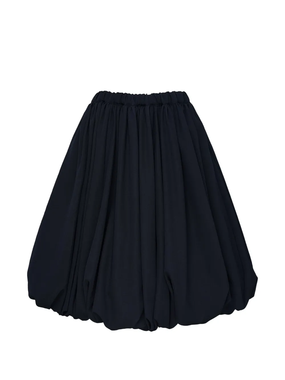 Comme Des Garçons Girl Gonna midi scolpita - Nero