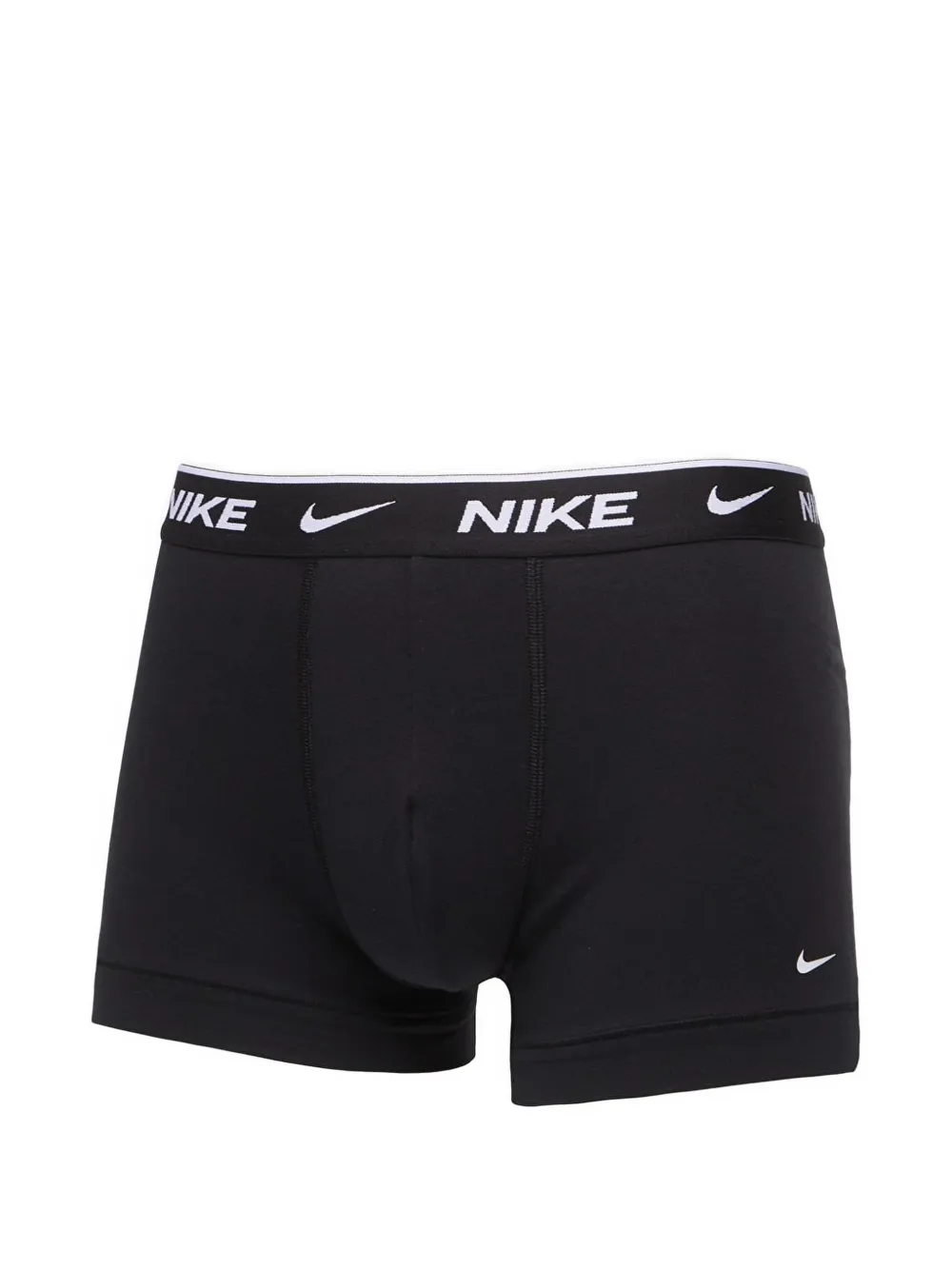 Nike Essential logo-waistband trunks (set of three) Groen