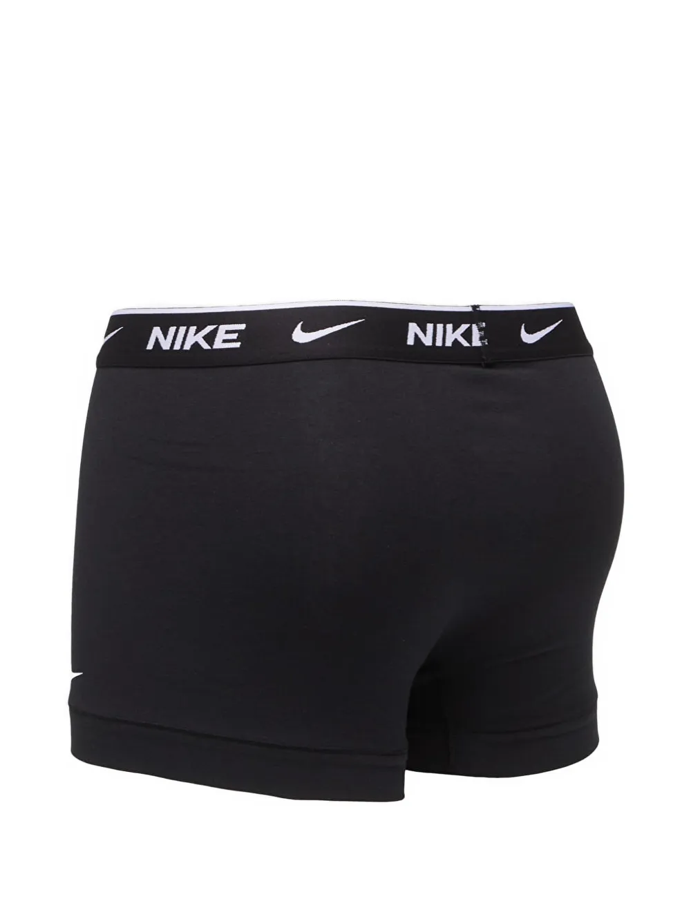 Nike Essential logo-waistband trunks (set of three) Groen